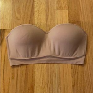 nude strapless bra